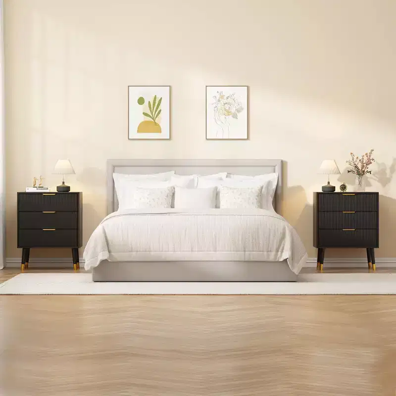 3 Drawer Dresser for Bedroom, Organizer Unit,Modern Closet Dressers Chest of Drawers