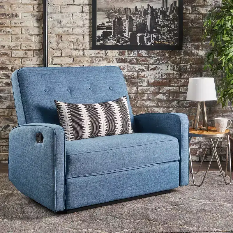 Merax Sleek 47 Manual Standard Recliner with Comfortable Tufted Design