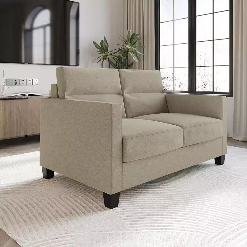 ChaletPosh Linen Love Seat