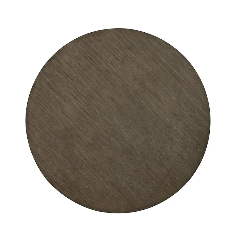 Furniture of America Melody Fields Rustic 48-inch Grey Wood Round Dining Table