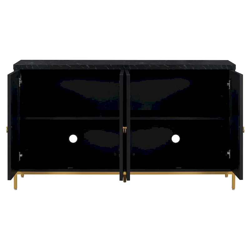59 Sideboard Buffet Cabinet with Adjustable Shelf