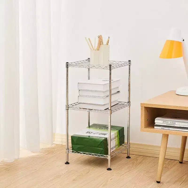 Karl Home 11.81in. W Steel Height -Adjustable Shelving Unit