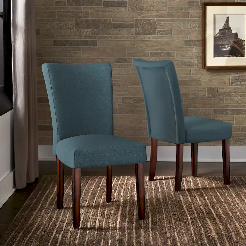 Cannes Upholstered Parson Dining Chair (Set of 2) by iNSPIRE Q Bold