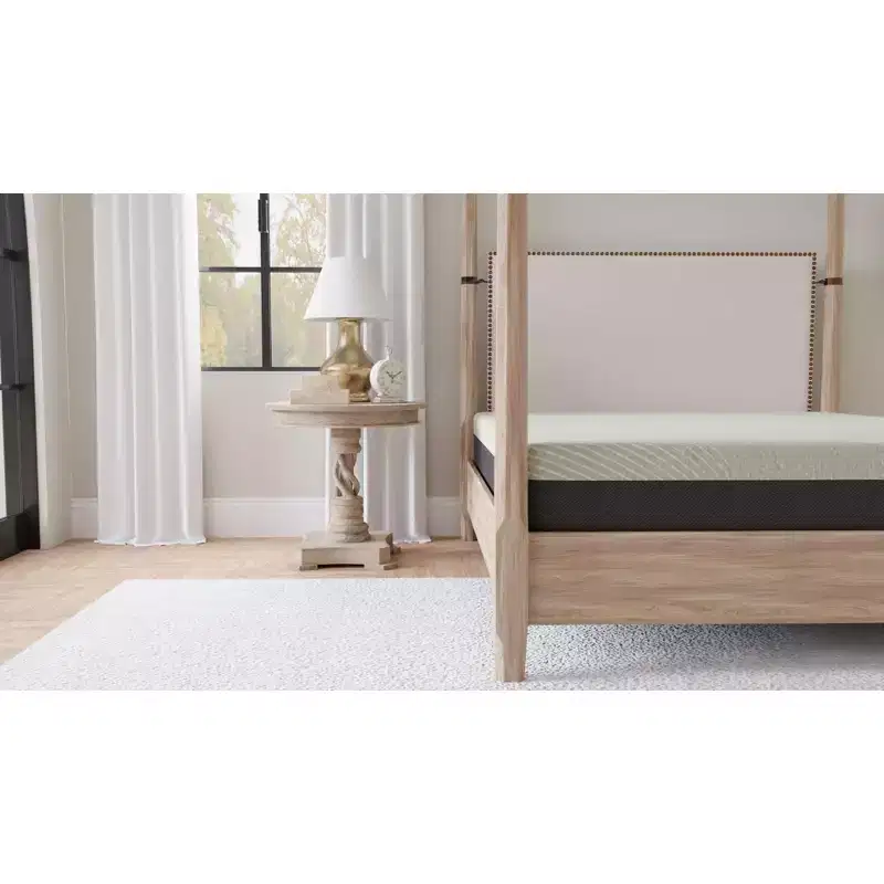 Okak Gel Memory Foam Mattress, Mattress in a Box with Anti-Microbial Cover, Breathable Mattress with Open Cell Foam for Home