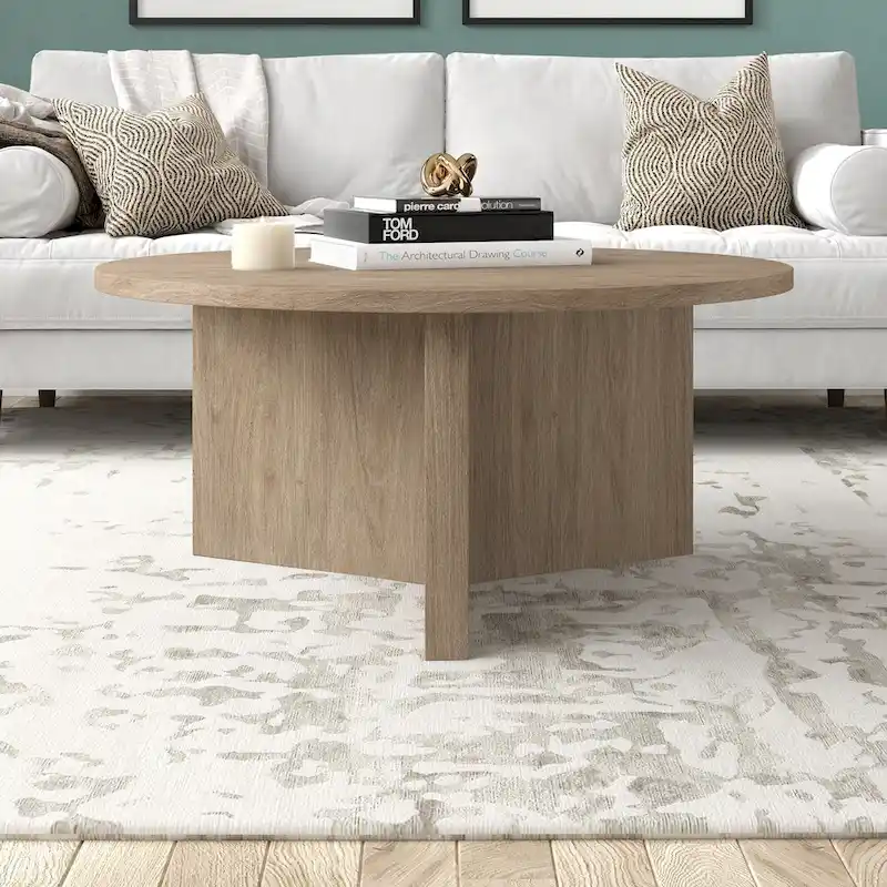 Anders 36 Wide Round Coffee Table - 36 Wide