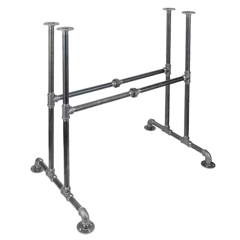 Pipe Decor Bridge Bar Height Pipe Table Legs