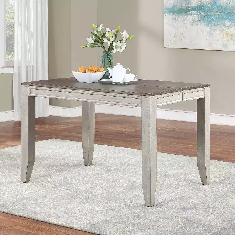 Counter Table Alabaster/Honey - 36