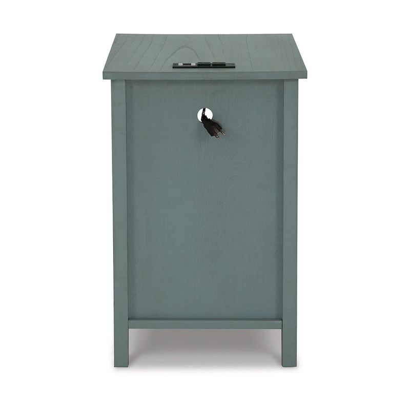 Signature Design by Ashley Treytown Chairside End Table - 16W x 24D x 24H
