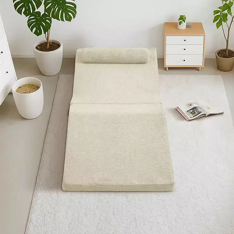MAYEERTY High-Density Sponge Foldable Tatami Sofa Bed Multi-Use Lounge Chair No Assembly