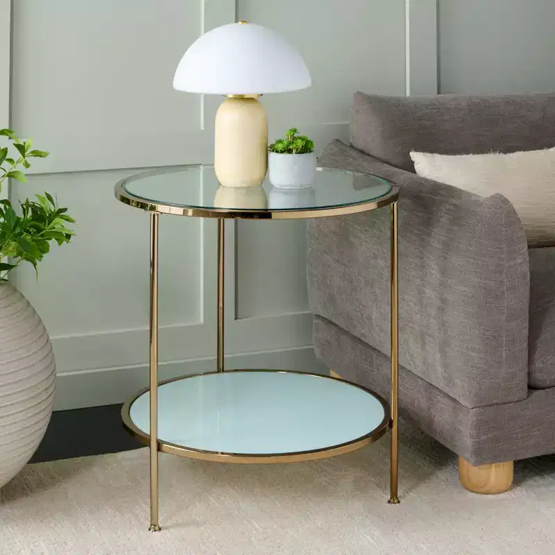 Risa End Table - Gold - SEI