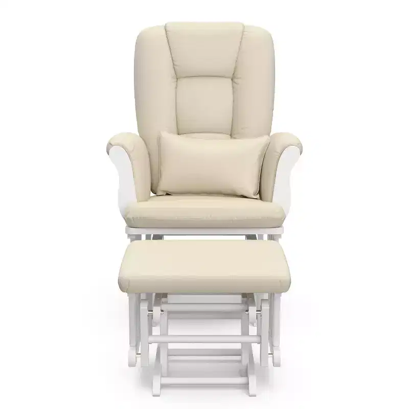 Nursery Glider Rocking Chair and Ottoman