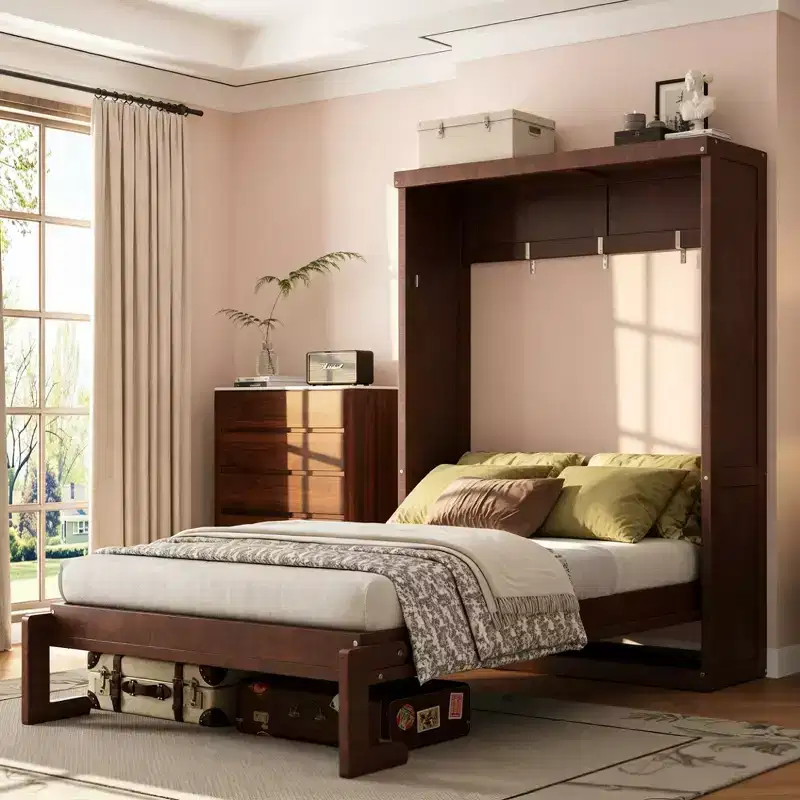 Modern Folding Murphy Bed for Apartment, Living Room and Guest Room