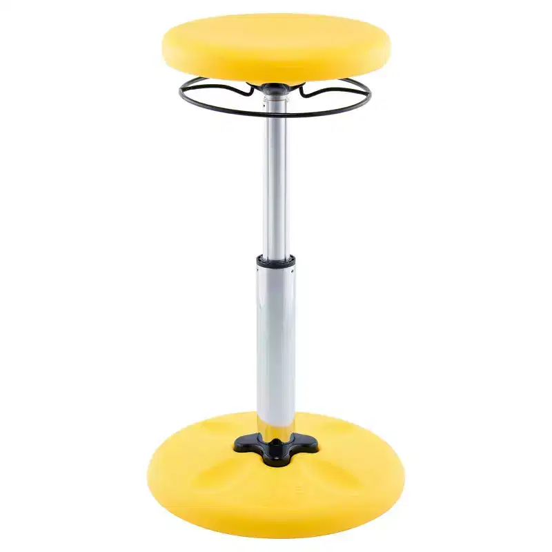 Kids Adjustable Wobble Chair 16.5-24 Inch - Yellow
