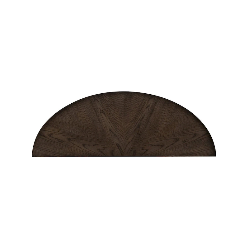 Penton Espresso Stone Sofa Table
