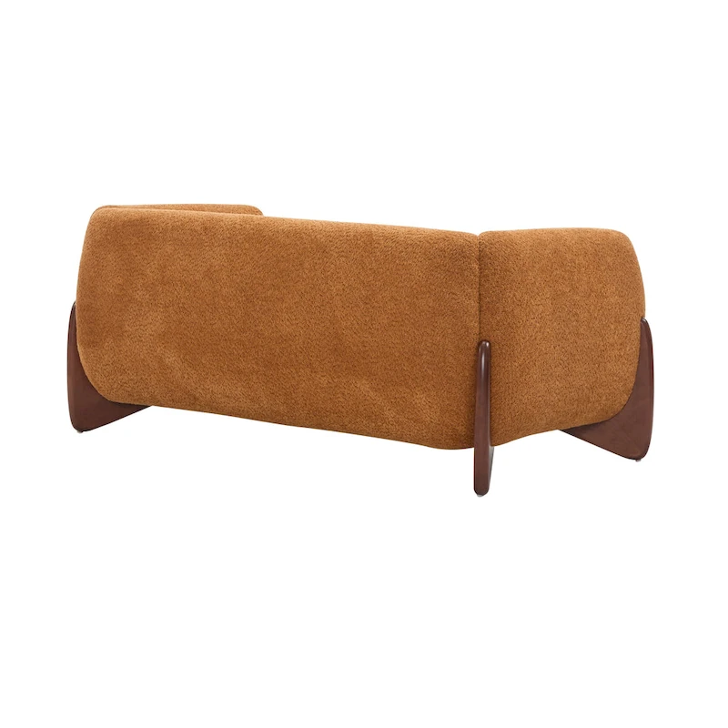 Alma Upholstered Boucle Loveseat by Christopher Knight Home