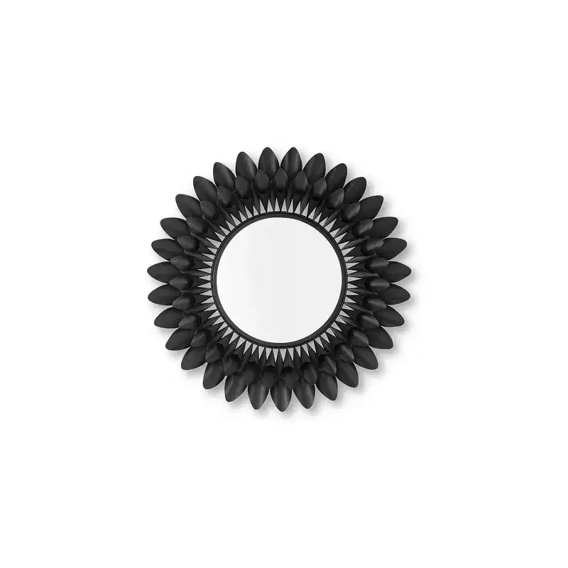 Signature Design by Ashley Ryenmour Wall Accent Mirror with Contemporary Petal Style Frame