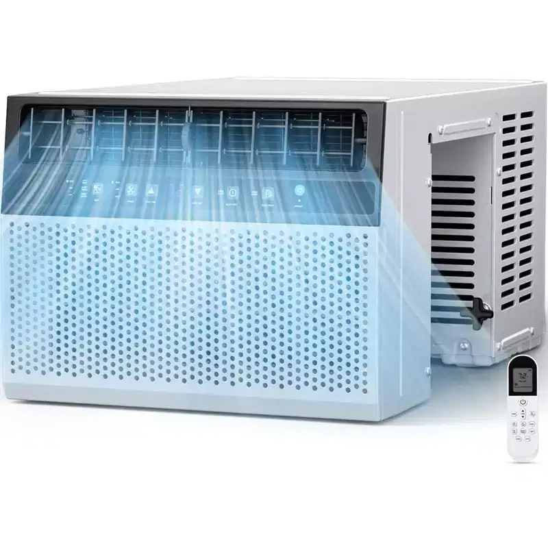 Window Air Conditioner 10000 BTU, 3 in 1 Ac Window Unit for Room Cools up to 450 Sq.Ft, Energy Saving mode,3 Fan Speeds & Quiet Operation