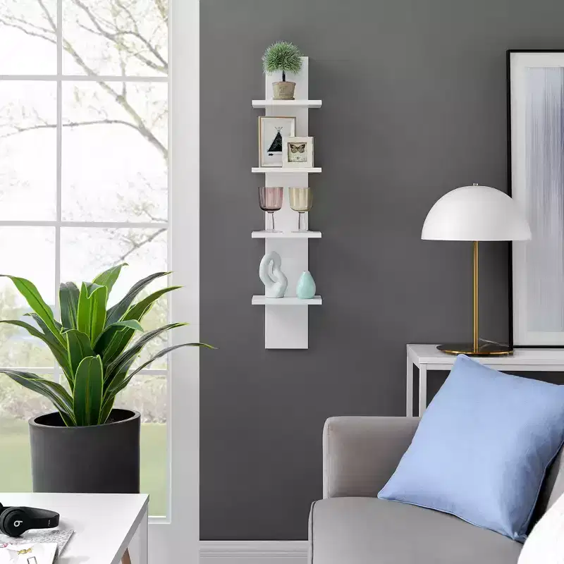 39.5 x 9 Utility 4-Tier Column Spine Shelf