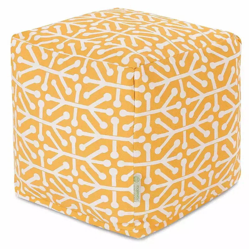 Majestic Home Goods,Cube Pouf Aruba