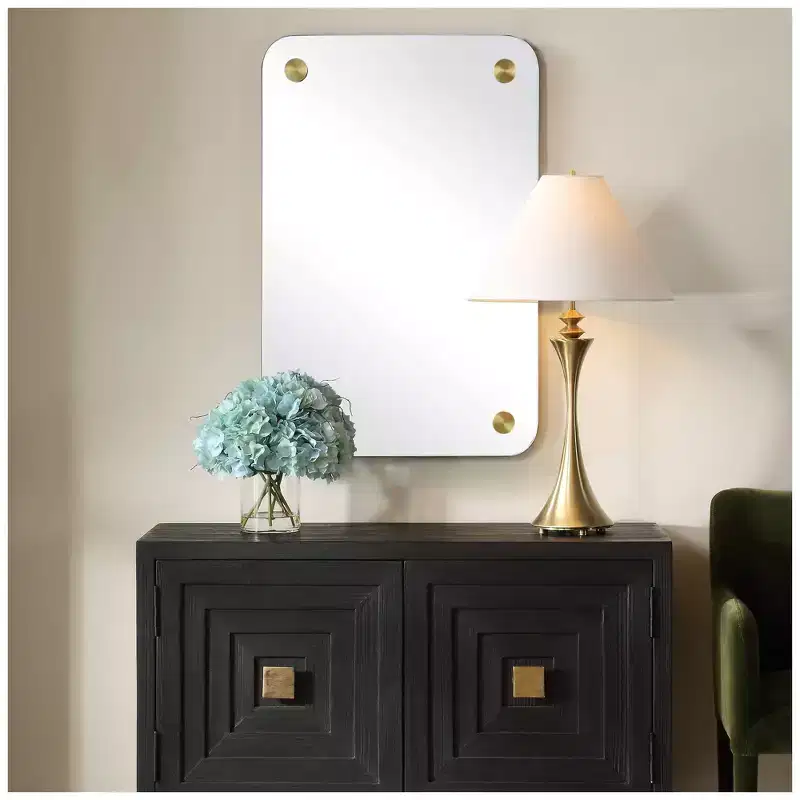 Uttermost Hamrick Frameless 24 x 36 Rectangular Wall Mirror