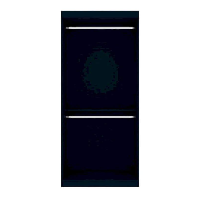35.9 Open Double Hanging Modern Wardrobe Clo with 2 Hanging Rods