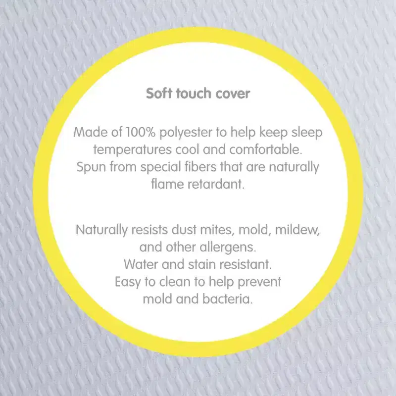 BreathableBaby EcoCore 200 Reversible Firm Crib & Toddler Mattress