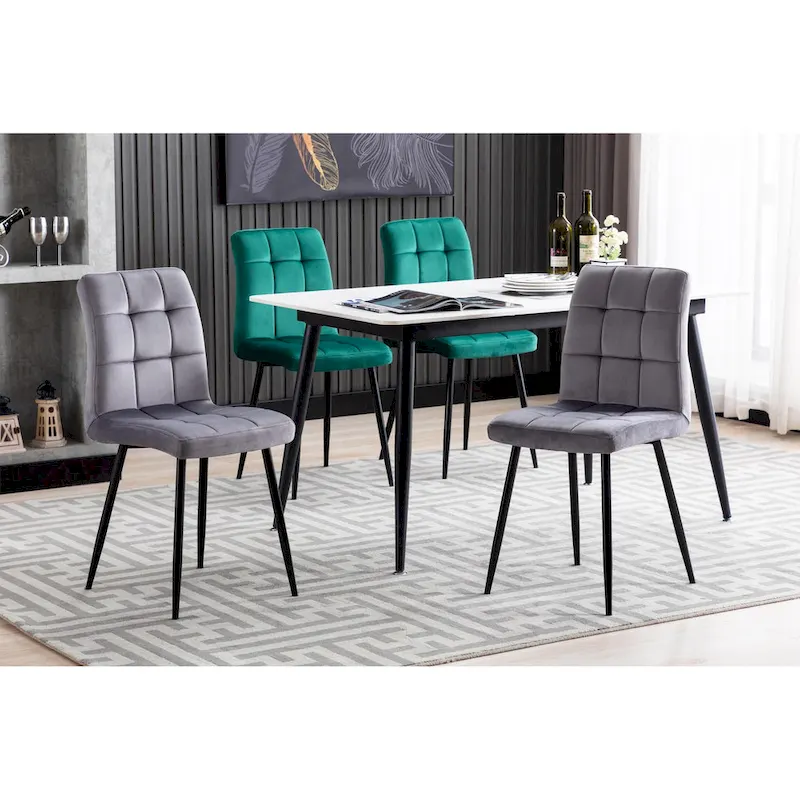 Porthos Home Pacie Velvet Dining Room Chairs (Set of 2)