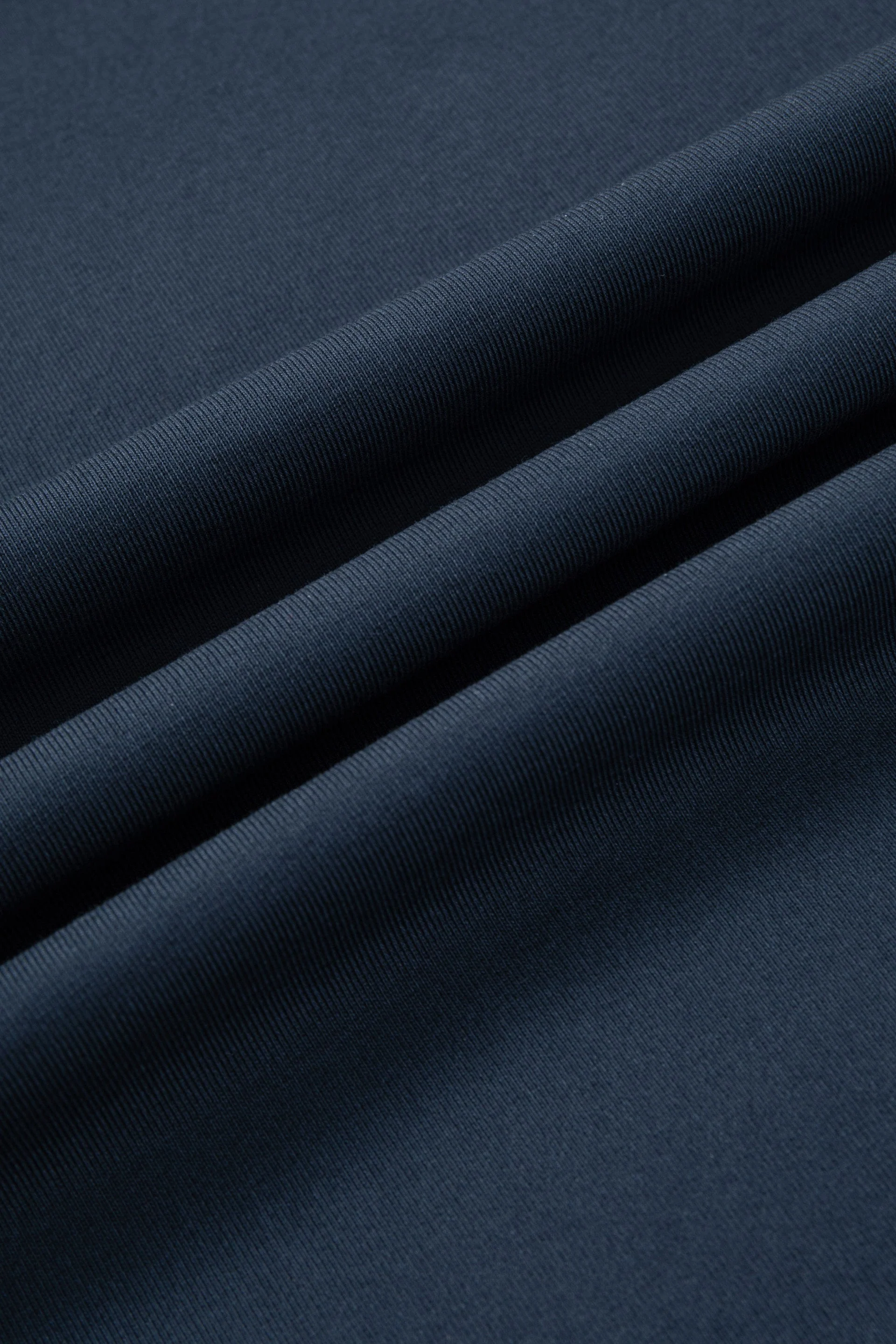 Zip-Up Polo – Navy