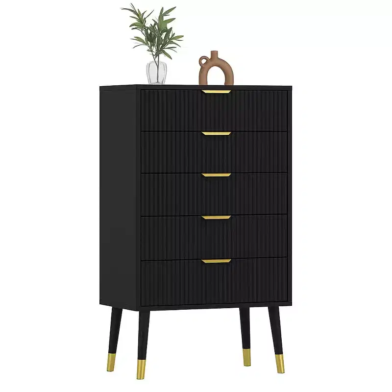5 Drawer Dresser, Closet Dressers Chest of Drawers, Storage Chest Cabinet Organizer Unit, Clothes Storage Organizer, Small Nightstand