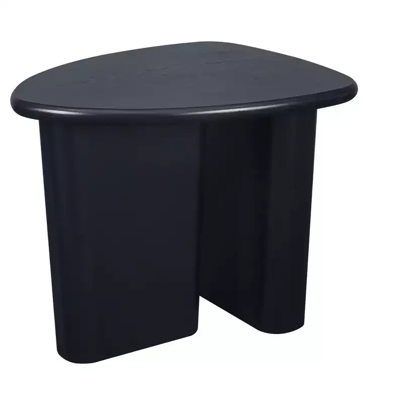 Zeus & Ruta 35.59 in. Tapered Tabletop Side Table