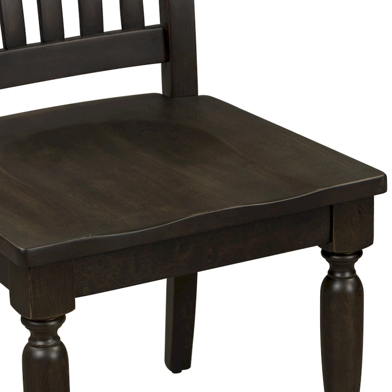 Harvest Home Chalkboard 6 Piece Trestle Table Set