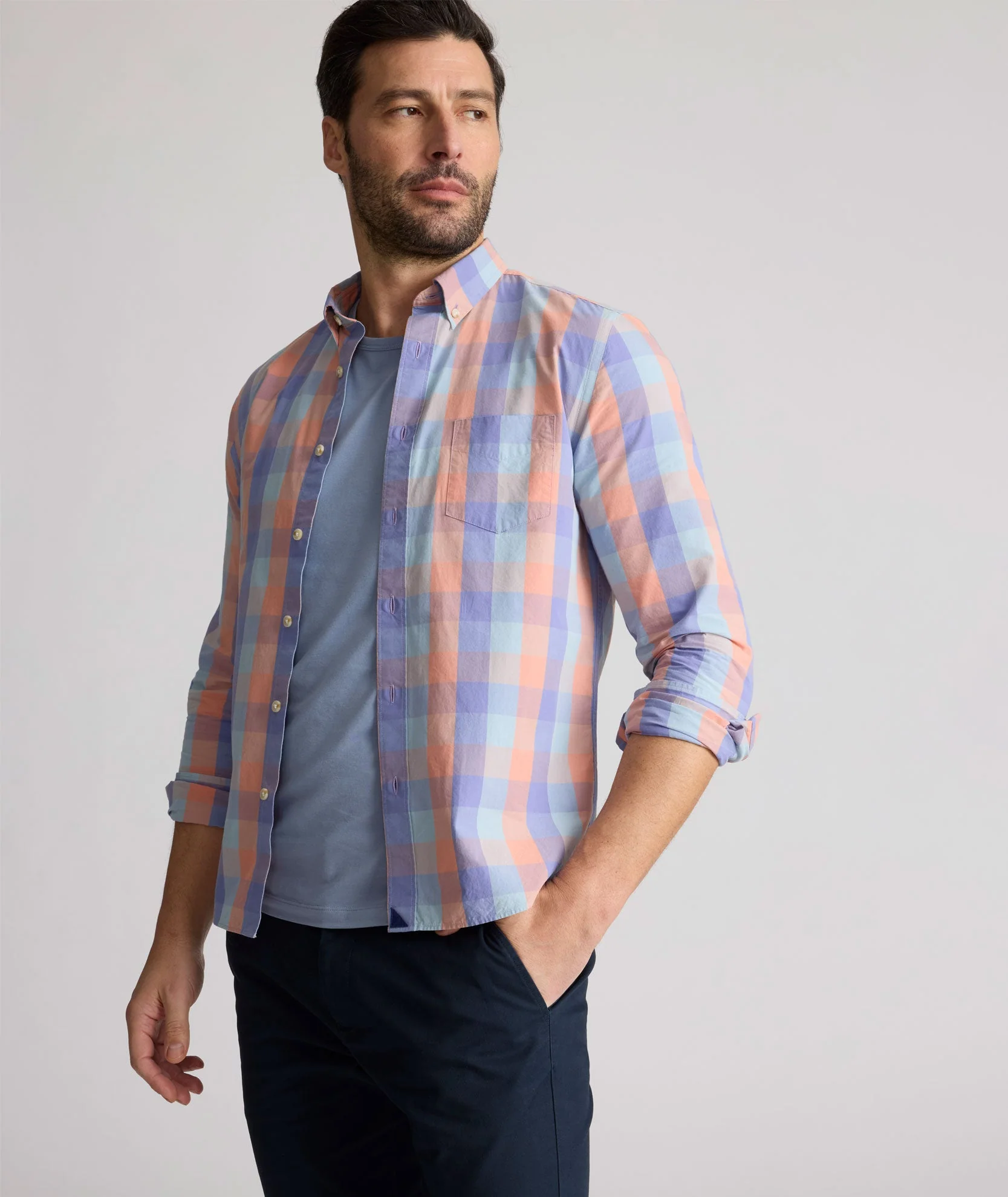 Check Cotton Shirt