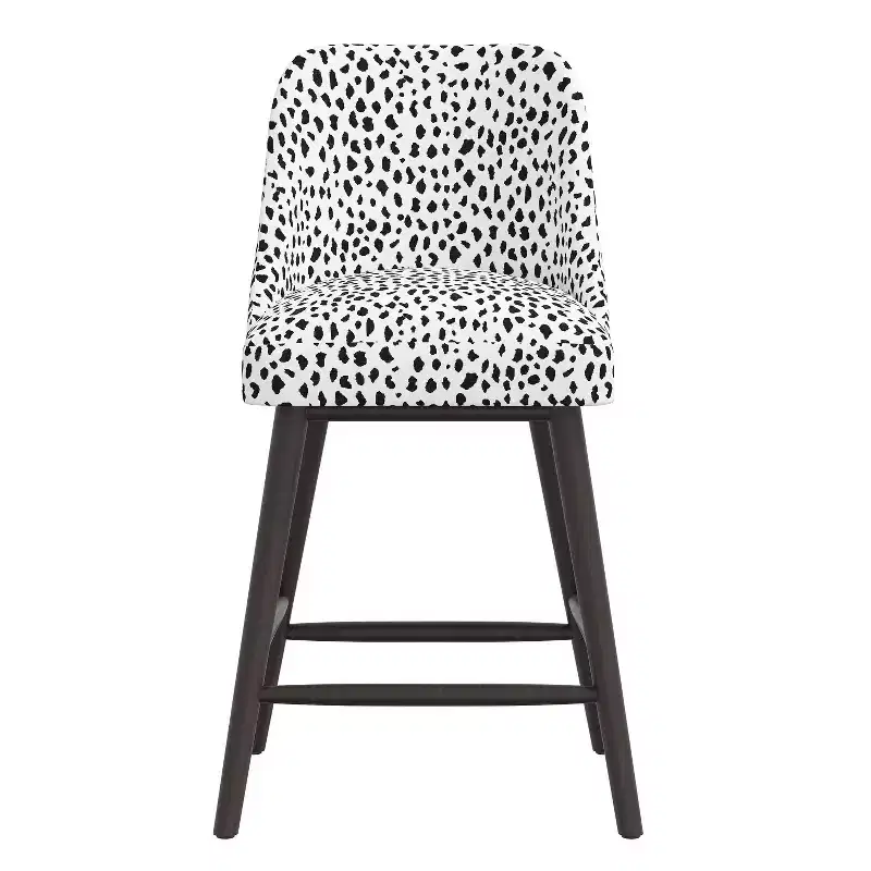 Skyline Furniture Sherrie Counter Height Stool in Pattern