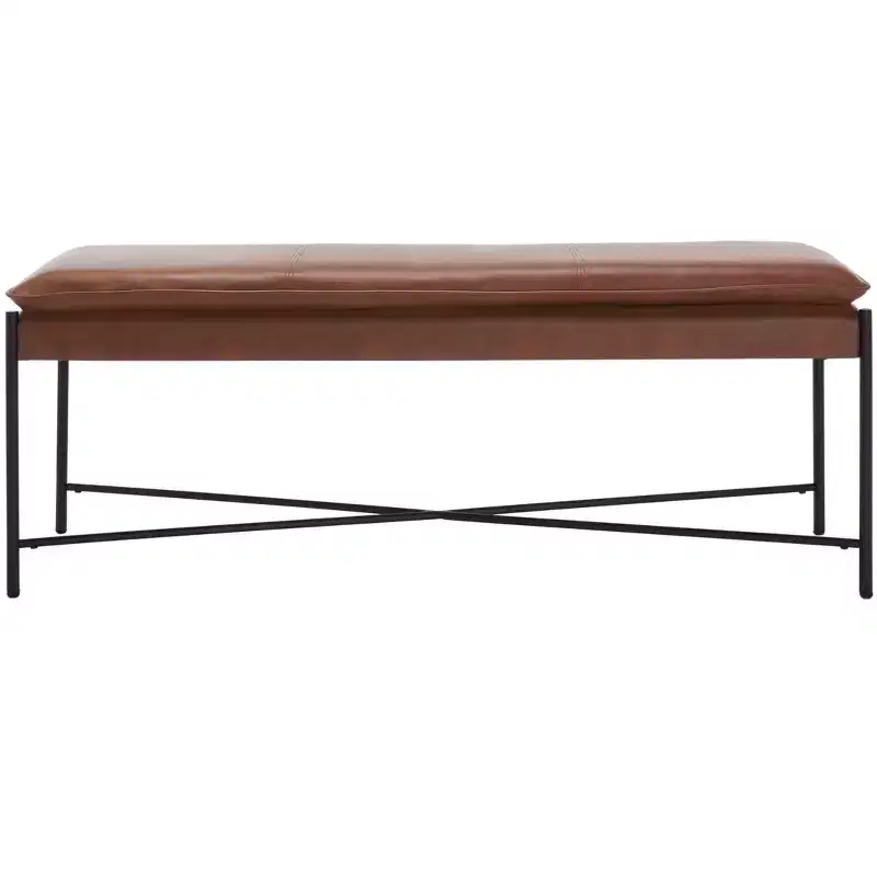 Kara Cushioned X Bench - BCH6402 - Safavieh