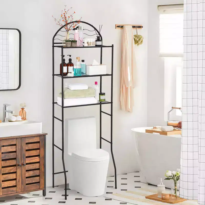 3-Tier Over-Toilet Bathroom Storage Shelf