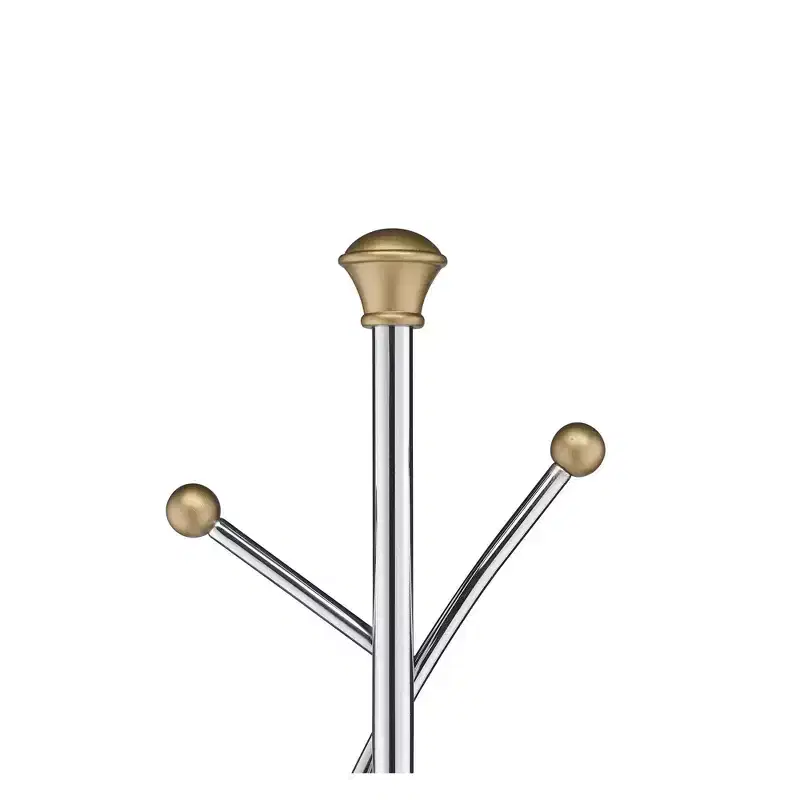Silver Tree Coat Rack Gold