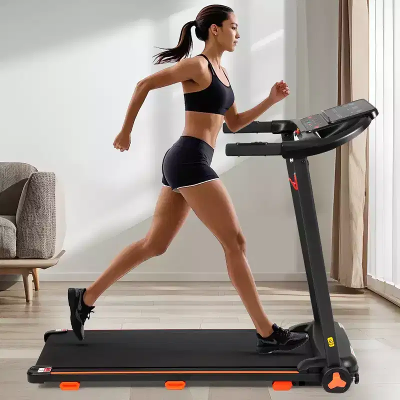 Whisen Home Folding Exercise Machine with Cushioned Platform