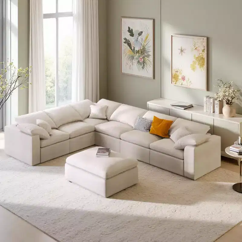 Merax Extra-Large 7-Seater Modular Sectional Sofa