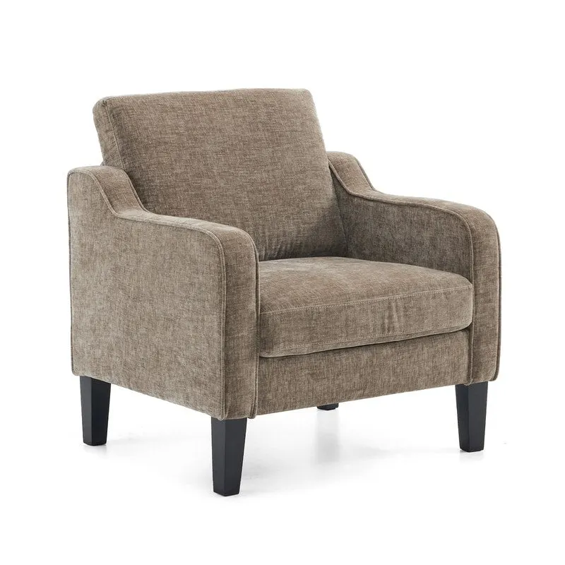 Mid-Century Modern Accent Chair, Single Seat – Multi-Color Options