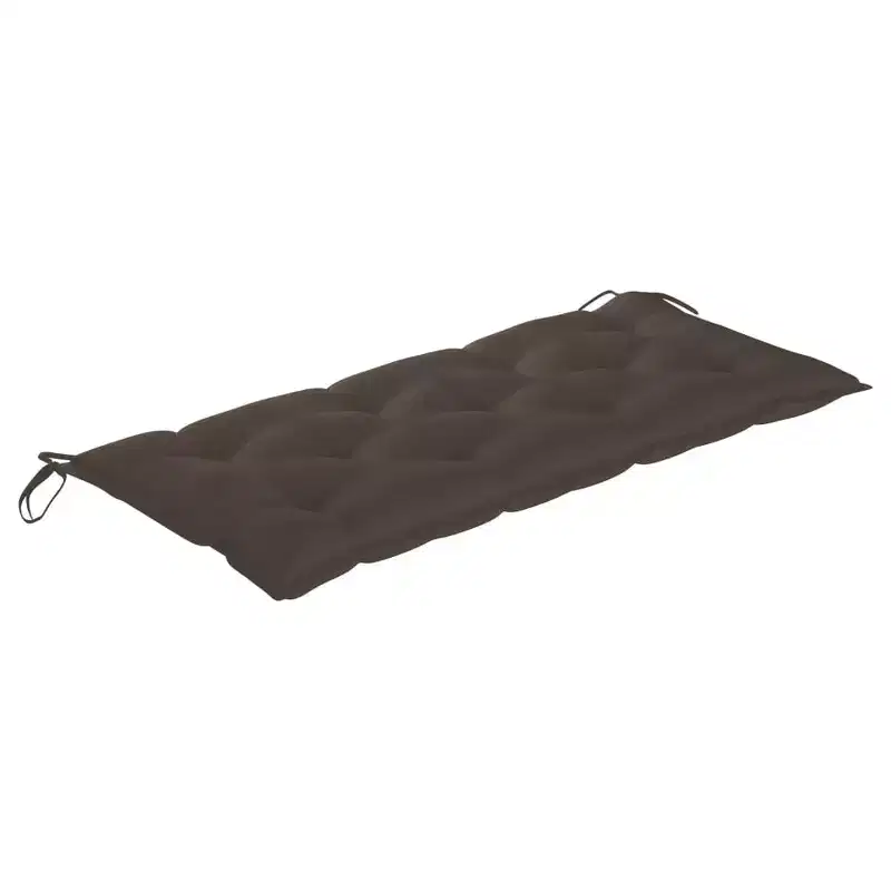 Garden Bench Taupe Bamboo Large Durable Garden Bench