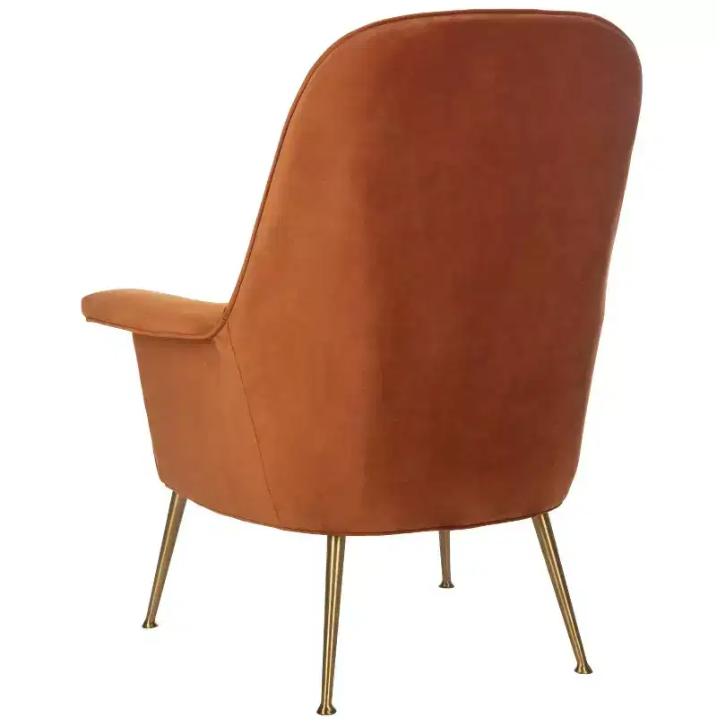 Aimee Velvet Arm Chair - SFV4701 - Safavieh Couture