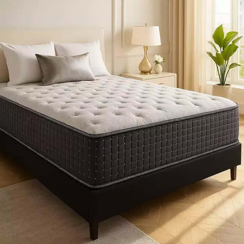 Continental Sleep 14 Ultra Soft Pocket Coil Hybrid Mattress,