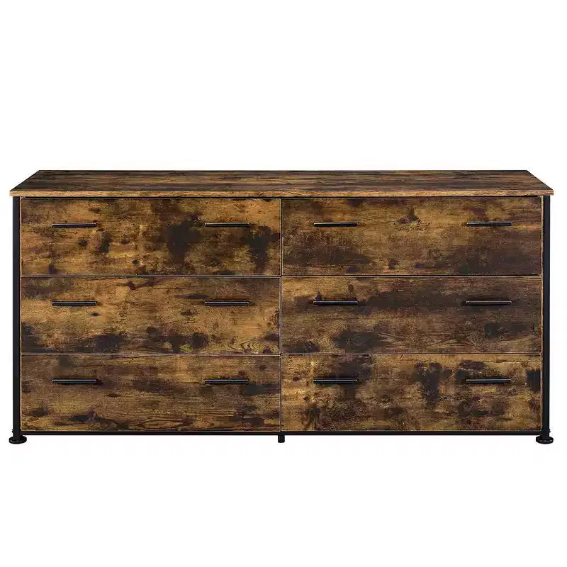Dresser Rustic Oak/Black Finish