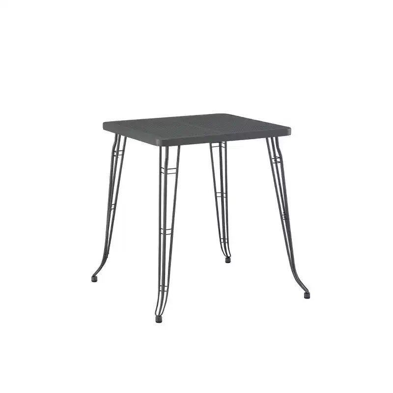 Square Bar Height Table Gray - 42.25