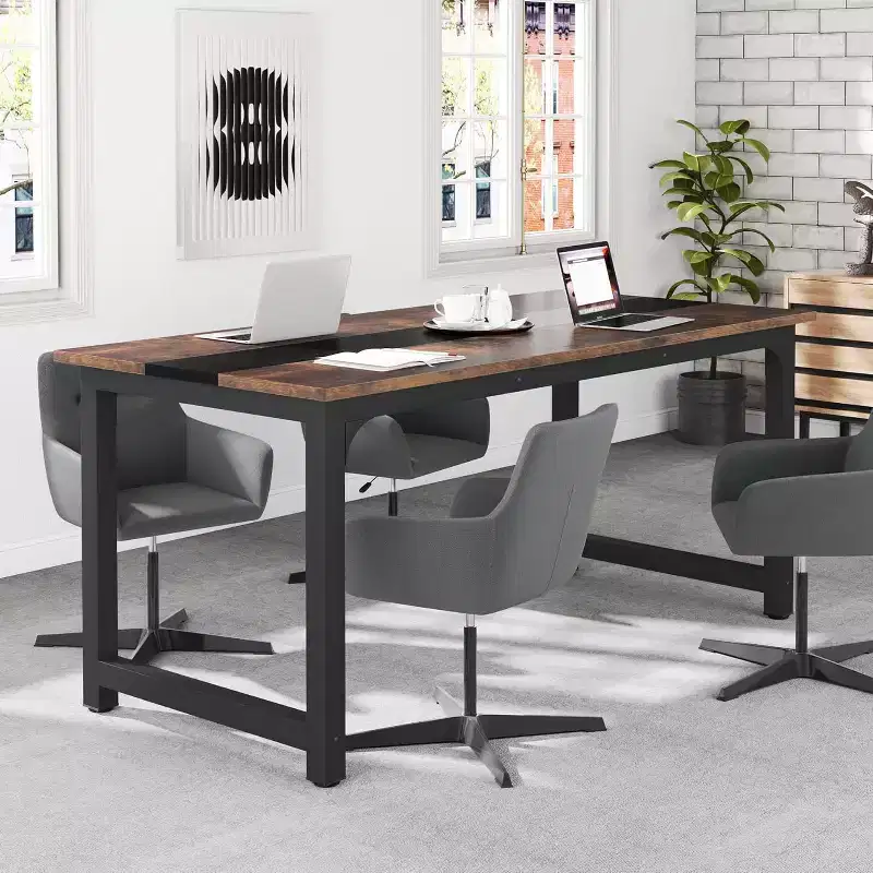 Tribesigns 70.86 Rectangular Computer Desk