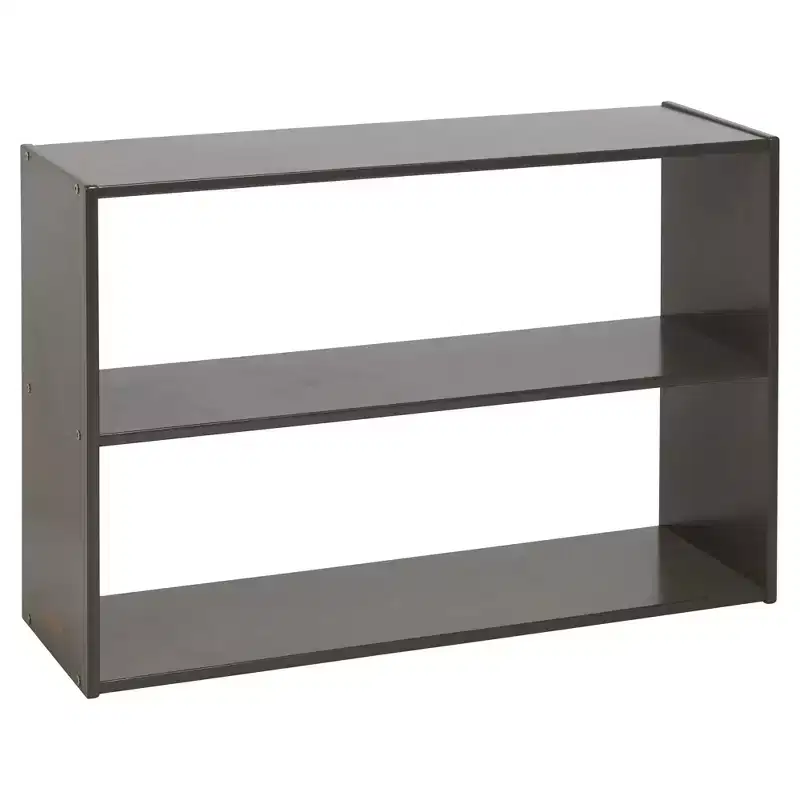 ECR4Kids Streamline 2-Shelf Double-Sided Storage Cabinet, 24in, Classroom Furniture
