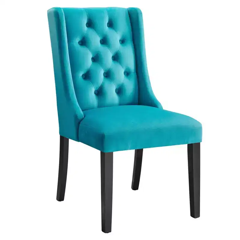 Set of 2 Baronet Performance Velvet Dining Chairs - Modway