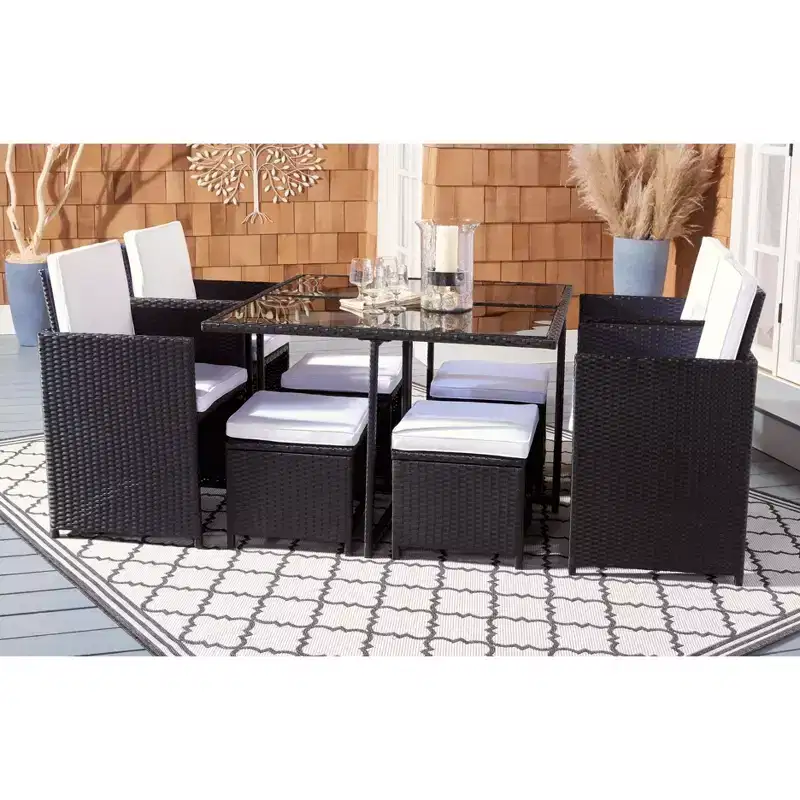 Enerson Outdoor Dining Set - Indoor/Outdoor - PAT7523 - Safavieh