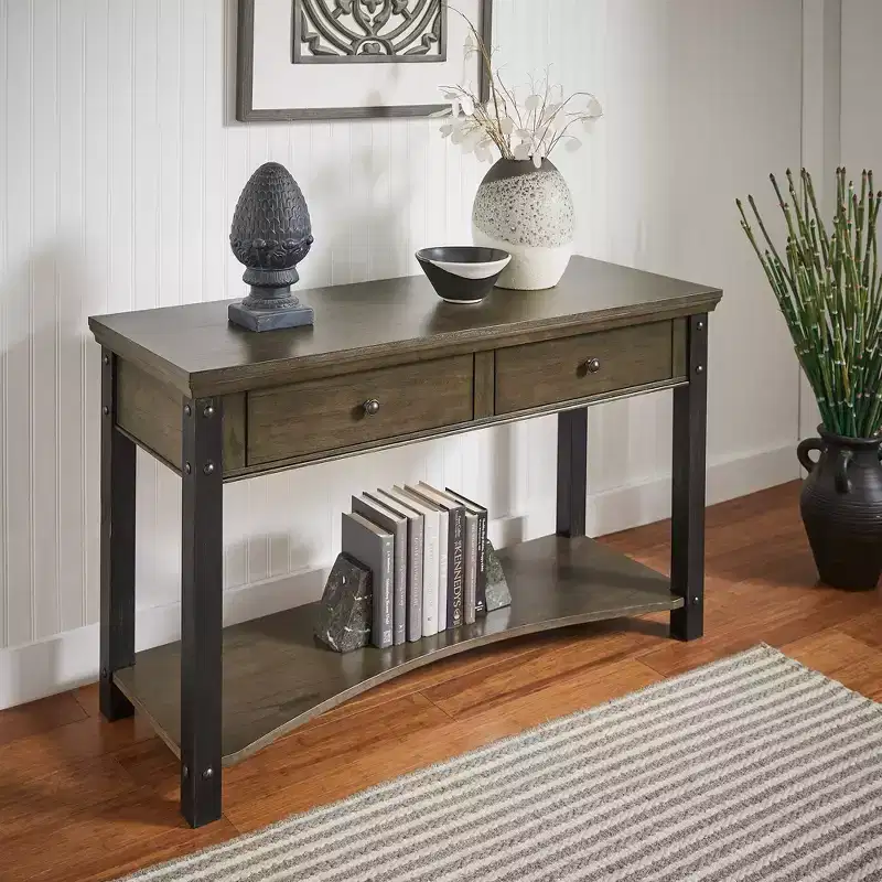 Rodrick Wood Finish Console Table - iNSPIRE Q