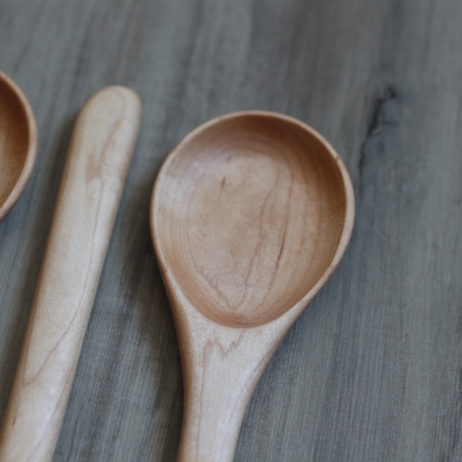 Handmade Wooden Long Spoon